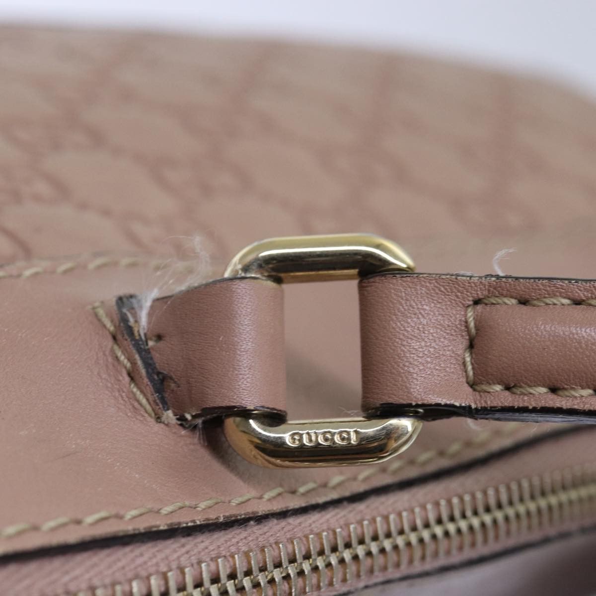 Gucci ssima Pink Canvas Handbag (Pre-Owned) Size ONE SIZE - 15 Thumbnail