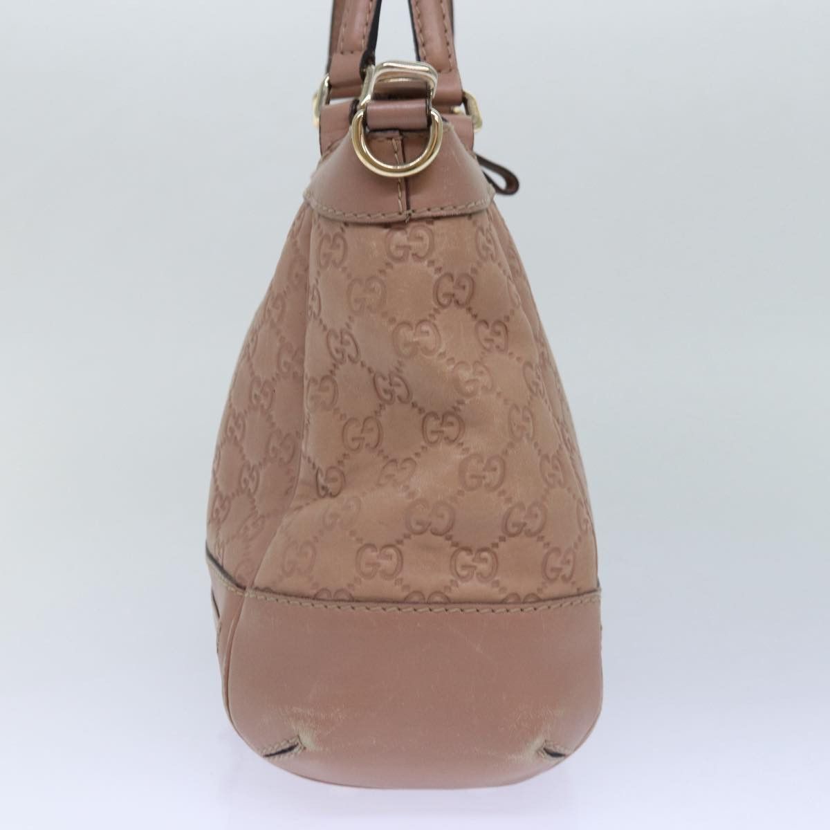 Gucci ssima Pink Canvas Handbag (Pre-Owned) Size ONE SIZE - 4 Thumbnail