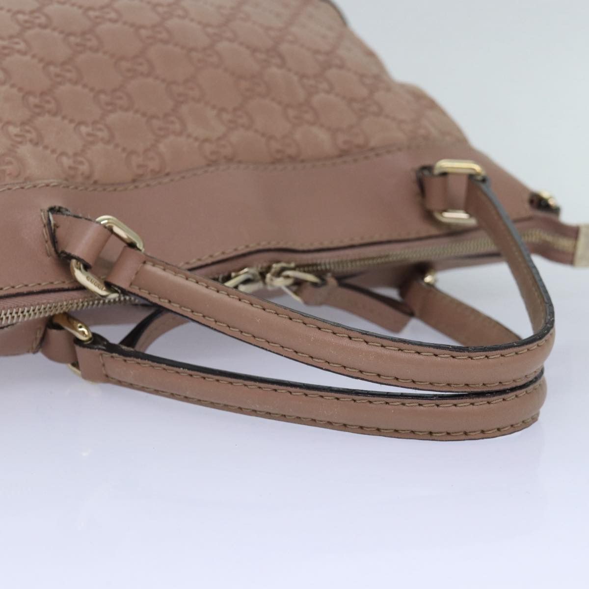 Gucci ssima Pink Canvas Handbag (Pre-Owned) Size ONE SIZE - 13 Thumbnail