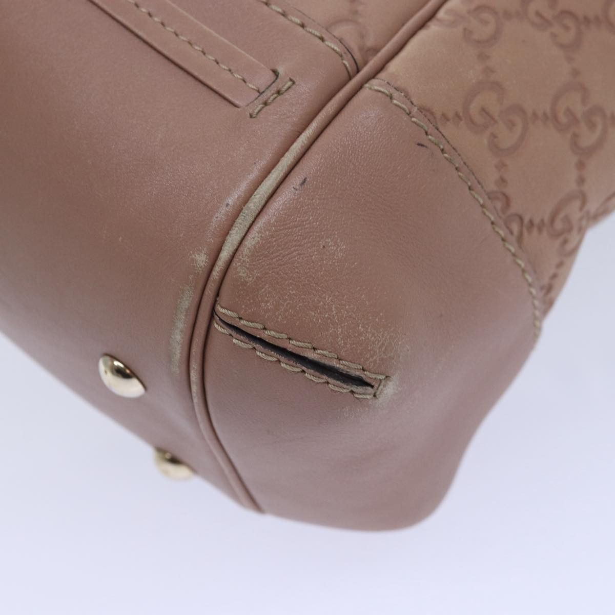 Gucci ssima Pink Canvas Handbag (Pre-Owned) Size ONE SIZE - 10 Thumbnail