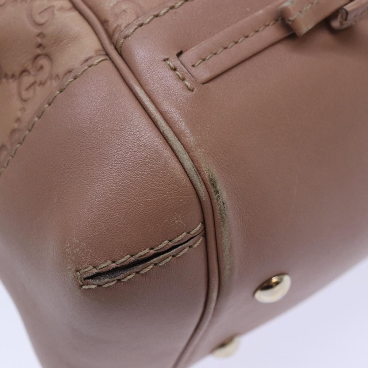 Gucci ssima Pink Canvas Handbag (Pre-Owned) Size ONE SIZE - 8 Thumbnail