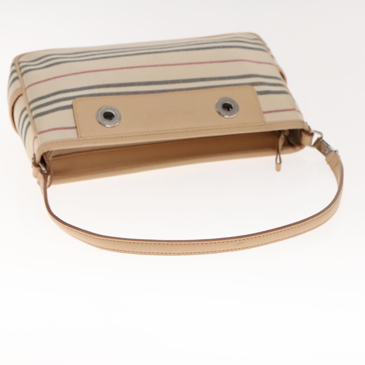 Burberry Beige Canvas Shoulder Bag (Pre-Owned) Size ONE SIZE - 5 Thumbnail