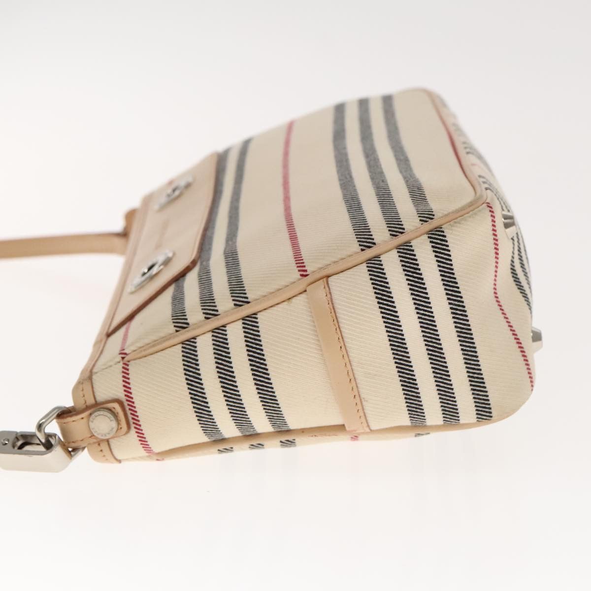 Burberry Beige Canvas Shoulder Bag (Pre-Owned) Size ONE SIZE - 4 Thumbnail