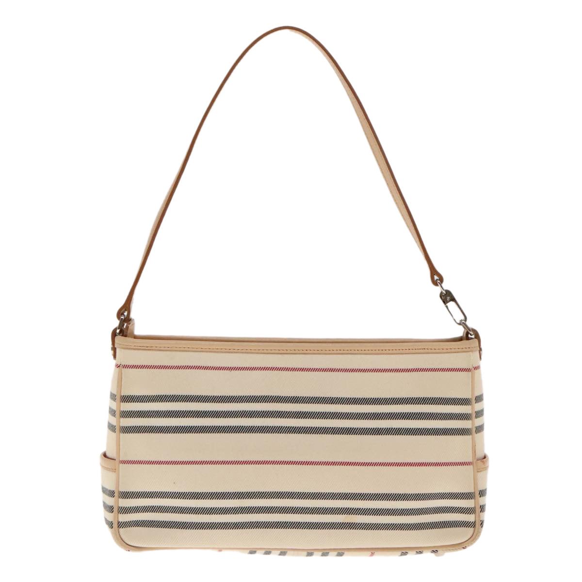 Burberry Beige Canvas Shoulder Bag (Pre-Owned) Size ONE SIZE - 2 Thumbnail