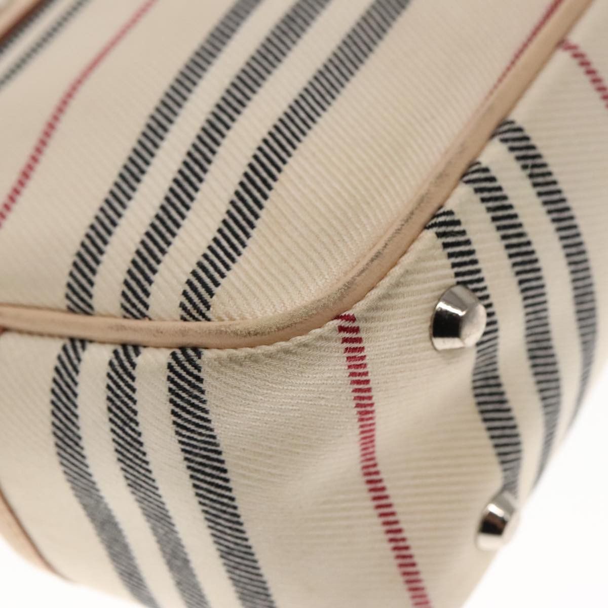 Burberry Beige Canvas Shoulder Bag (Pre-Owned) Size ONE SIZE - 8 Thumbnail