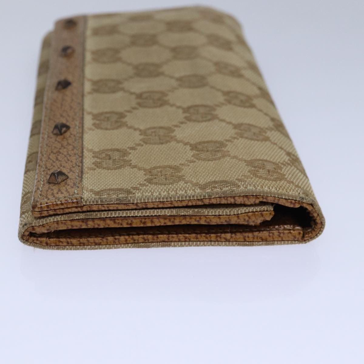 Gucci Beige Canvas Wallet (Pre-Owned) Size ONE SIZE - 4 Thumbnail