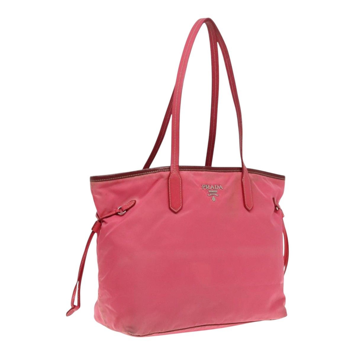 Prada Re-Nylon Pink Synthetic Tote Bag (Pre-Owned) Size ONE SIZE - 16 Thumbnail
