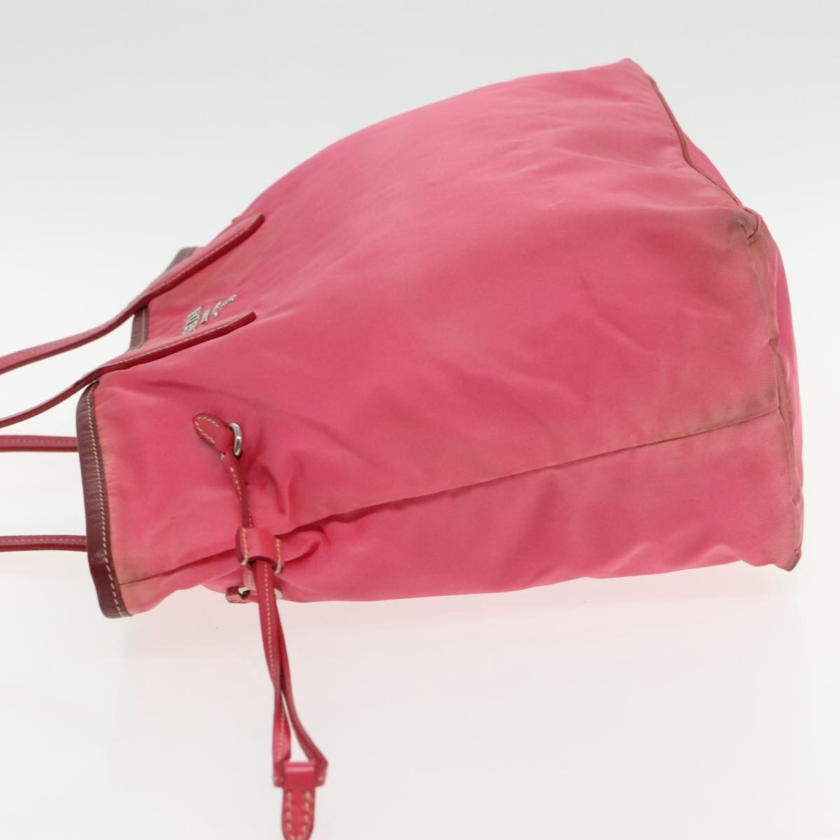 Prada Re-Nylon Pink Synthetic Tote Bag (Pre-Owned) Size ONE SIZE - 4 Thumbnail