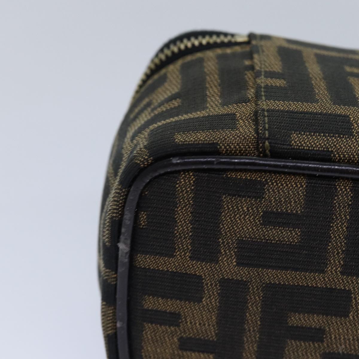 Fendi Brown Canvas Clutch Bag (Pre-Owned) Size ONE SIZE - 8 Thumbnail