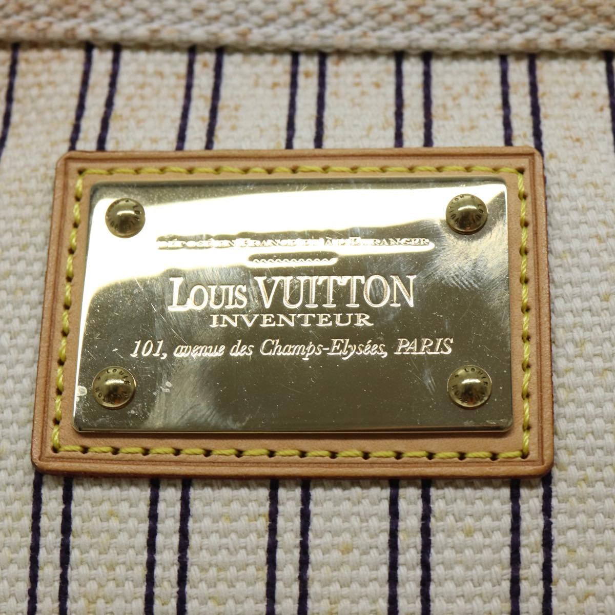 Louis Vuitton Antigua White Canvas Clutch Bag (Pre-Owned) Size ONE SIZE - 8 Thumbnail