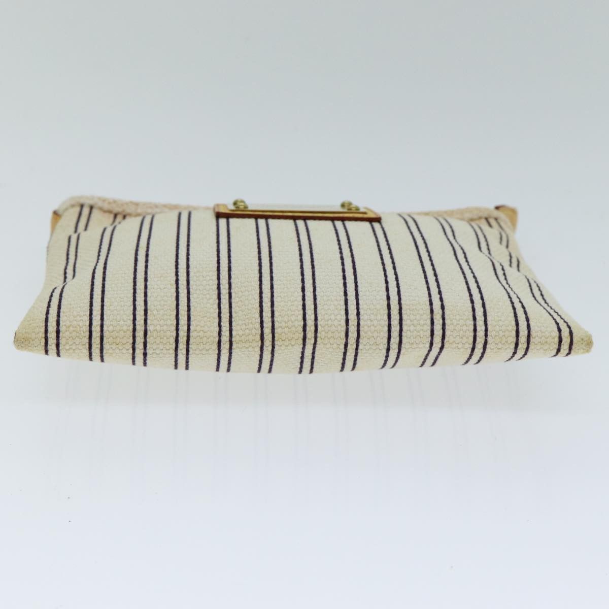 Louis Vuitton Antigua White Canvas Clutch Bag (Pre-Owned) Size ONE SIZE - 11 Thumbnail