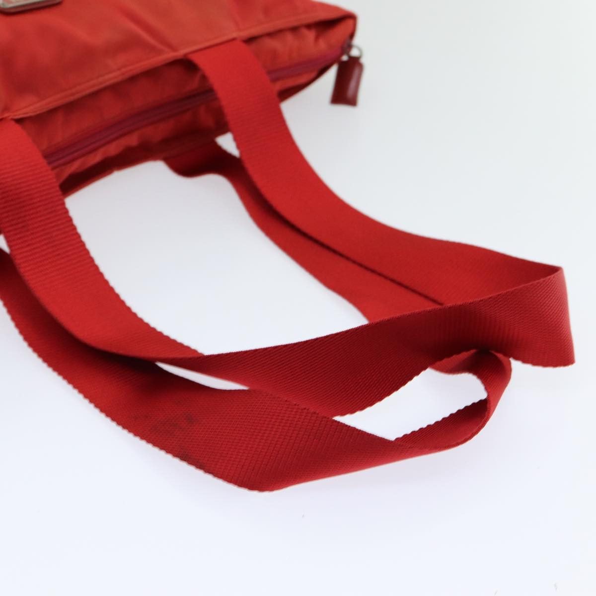 Prada Red Synthetic Tote Bag (Pre-Owned) Size ONE SIZE - 6 Thumbnail