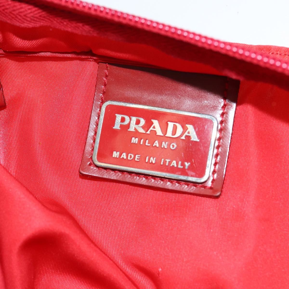 Prada Red Synthetic Tote Bag (Pre-Owned) Size ONE SIZE - 15 Thumbnail