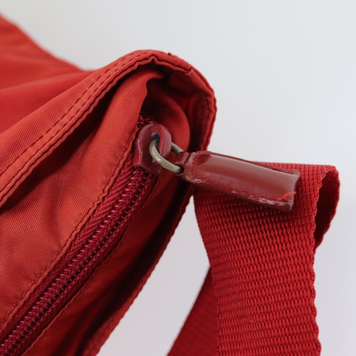Prada Red Synthetic Tote Bag (Pre-Owned) Size ONE SIZE - 13 Thumbnail