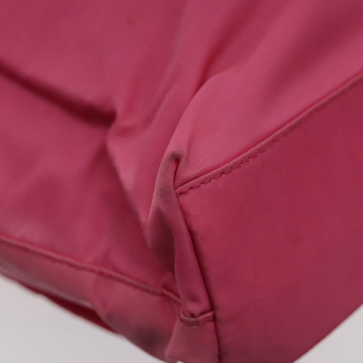 Prada Tessuto Pink Synthetic Tote Bag (Pre-Owned) Size ONE SIZE - 9 Thumbnail