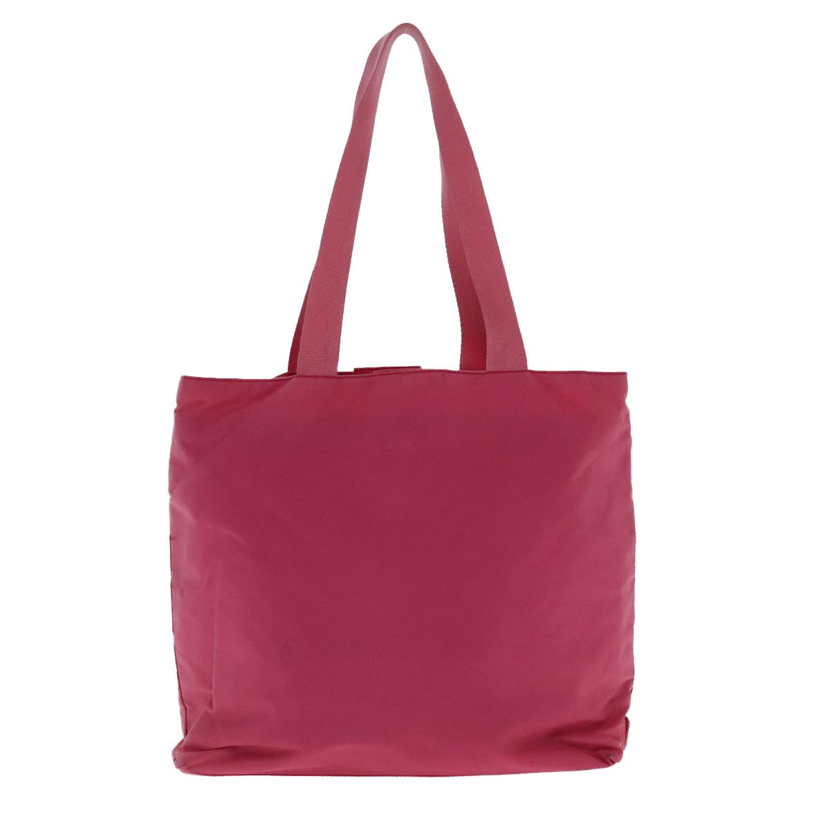 Prada Tessuto Pink Synthetic Tote Bag (Pre-Owned) Size ONE SIZE - 2 Thumbnail