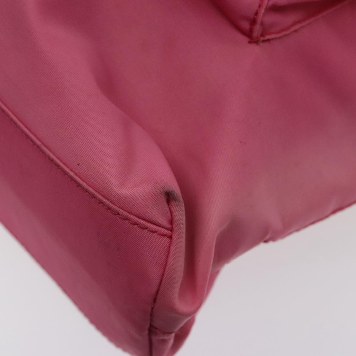 Prada Tessuto Pink Synthetic Tote Bag (Pre-Owned) Size ONE SIZE - 8 Thumbnail