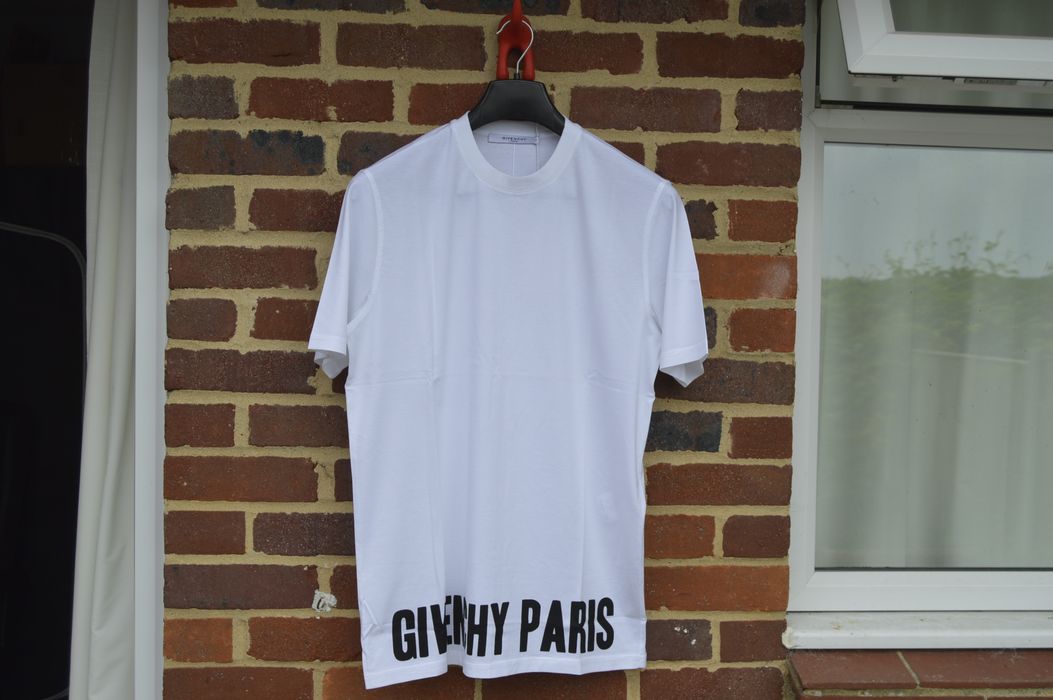 Givenchy White Hem Logo T-shirt Size US XS / EU 42 / 0 - 1 Preview