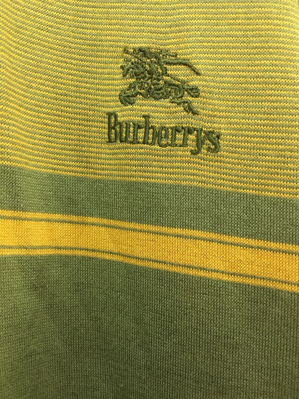 Burberry Vintage Burberrys Long Sleeve Stripes Collar Shirt Size US L / EU 52-54 / 3 - 4 Thumbnail