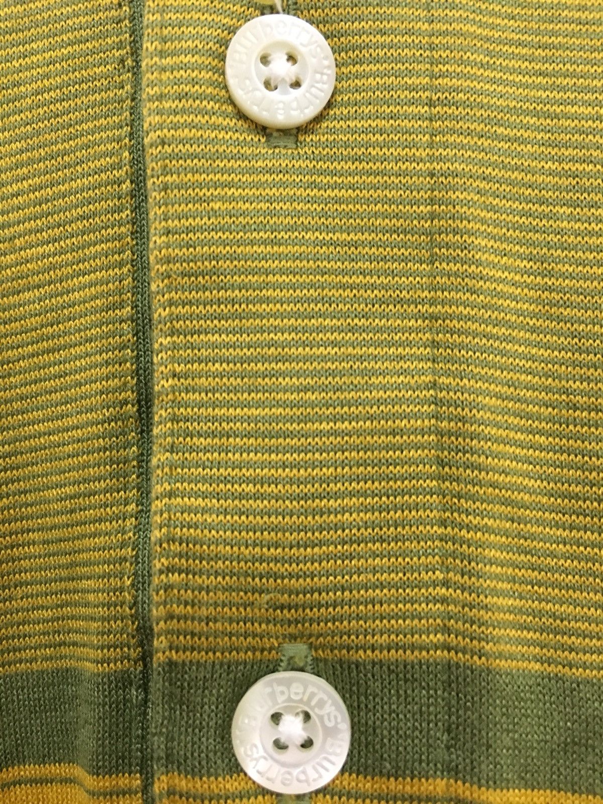 Burberry Vintage Burberrys Long Sleeve Stripes Collar Shirt Size US L / EU 52-54 / 3 - 3 Thumbnail