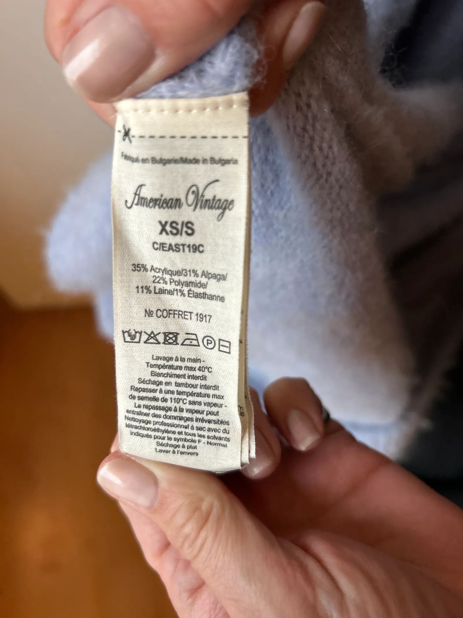 Vintage American Vintage Cardigan Size XS / US 0-2 / IT 36-38 - 3 Thumbnail