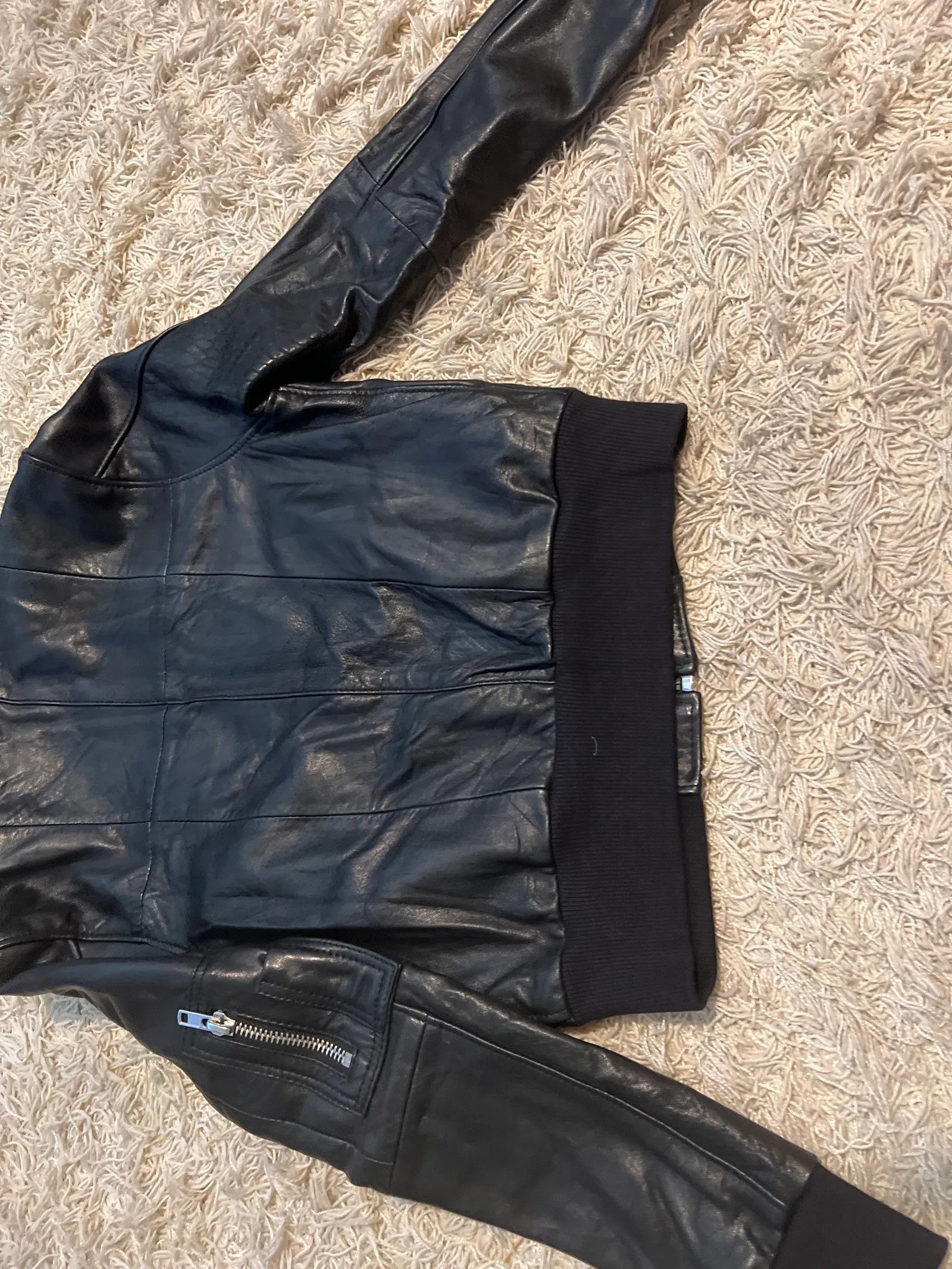 Deadwood Deadwood Leather Jacket Size XS / US 0-2 / IT 36-38 - 3 Thumbnail