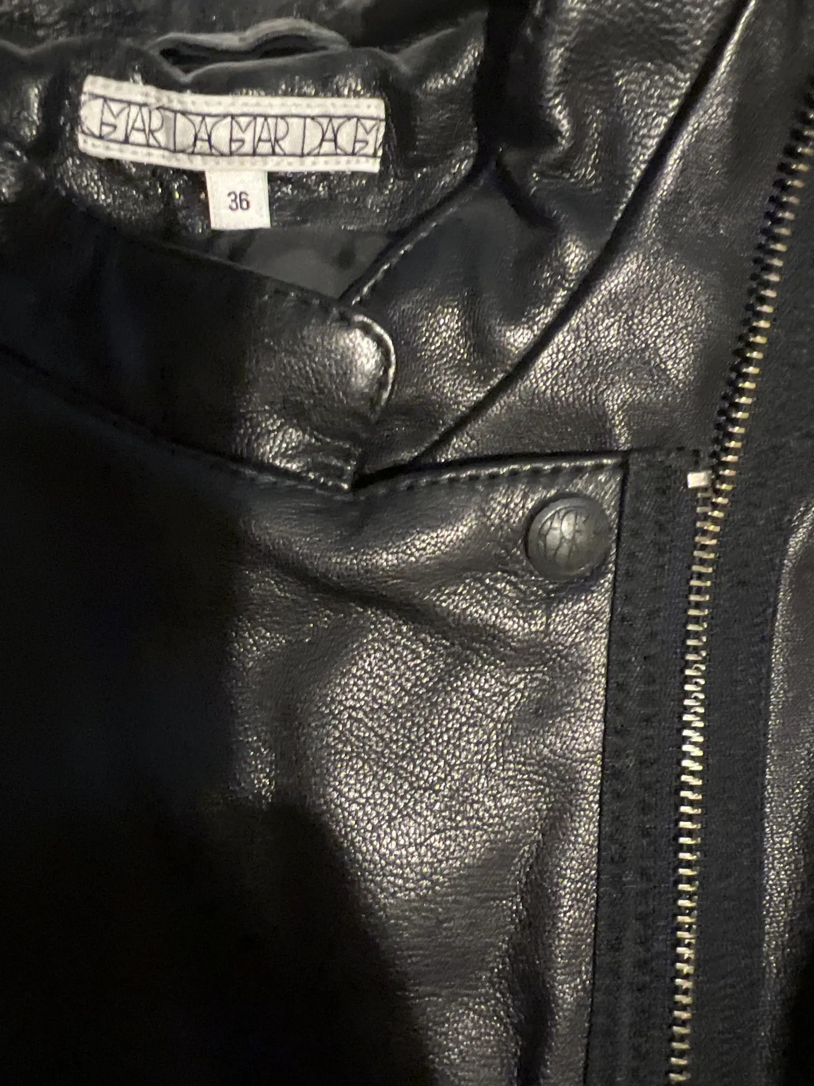Dagmar Dagmar Leather Jacket Size XS / US 0-2 / IT 36-38 - 2 Thumbnail