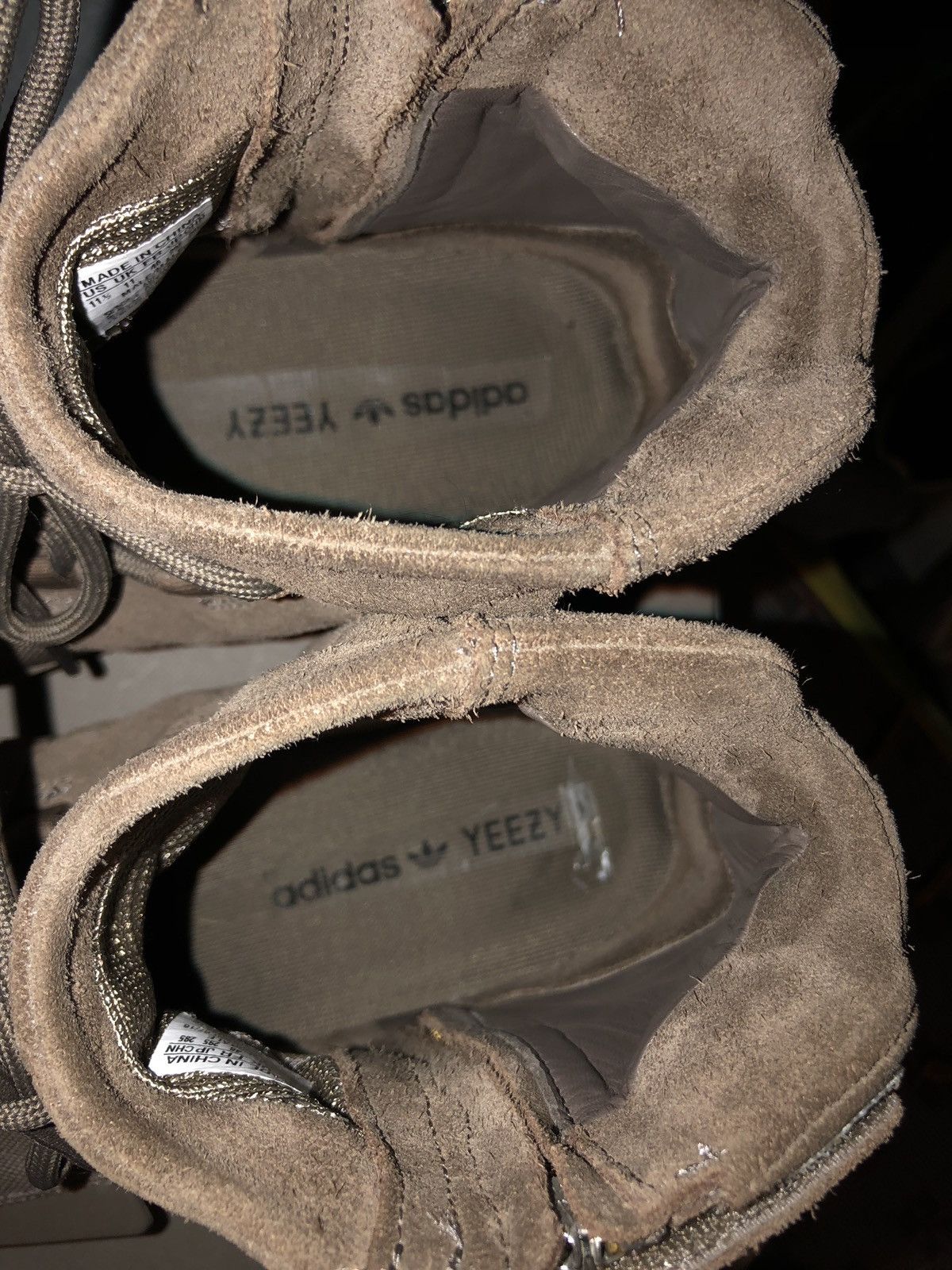 Adidas Yeezy 750 Chocolate Size US 11.5 / EU 44-45 - 6 Thumbnail