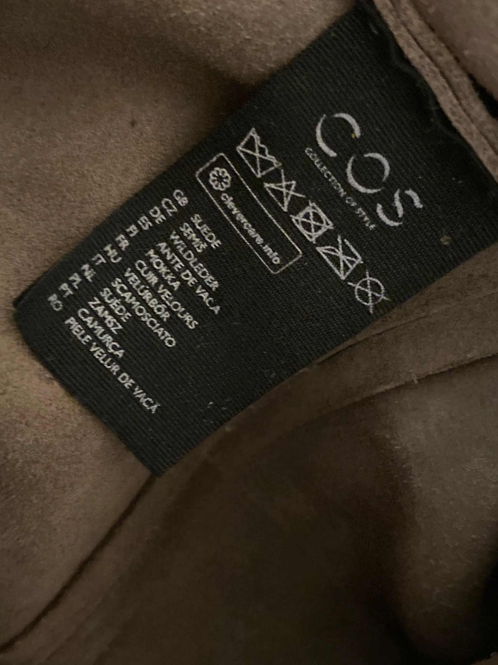 Cos Cos Suede Shopper tote Bucket Bag Size ONE SIZE - 3 Thumbnail
