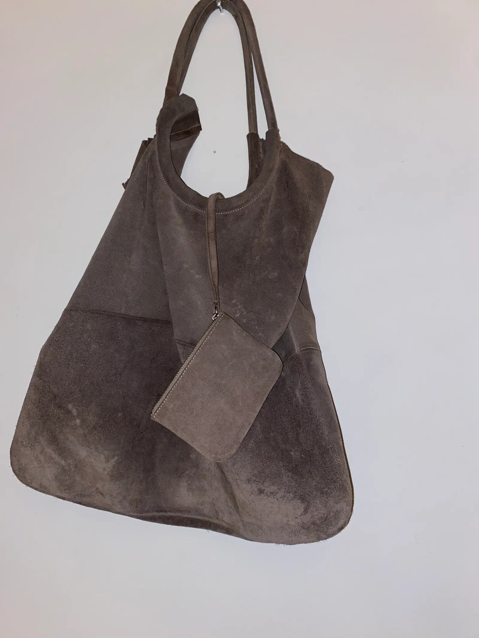 Cos Cos Suede Shopper tote Bucket Bag Size ONE SIZE - 4 Thumbnail