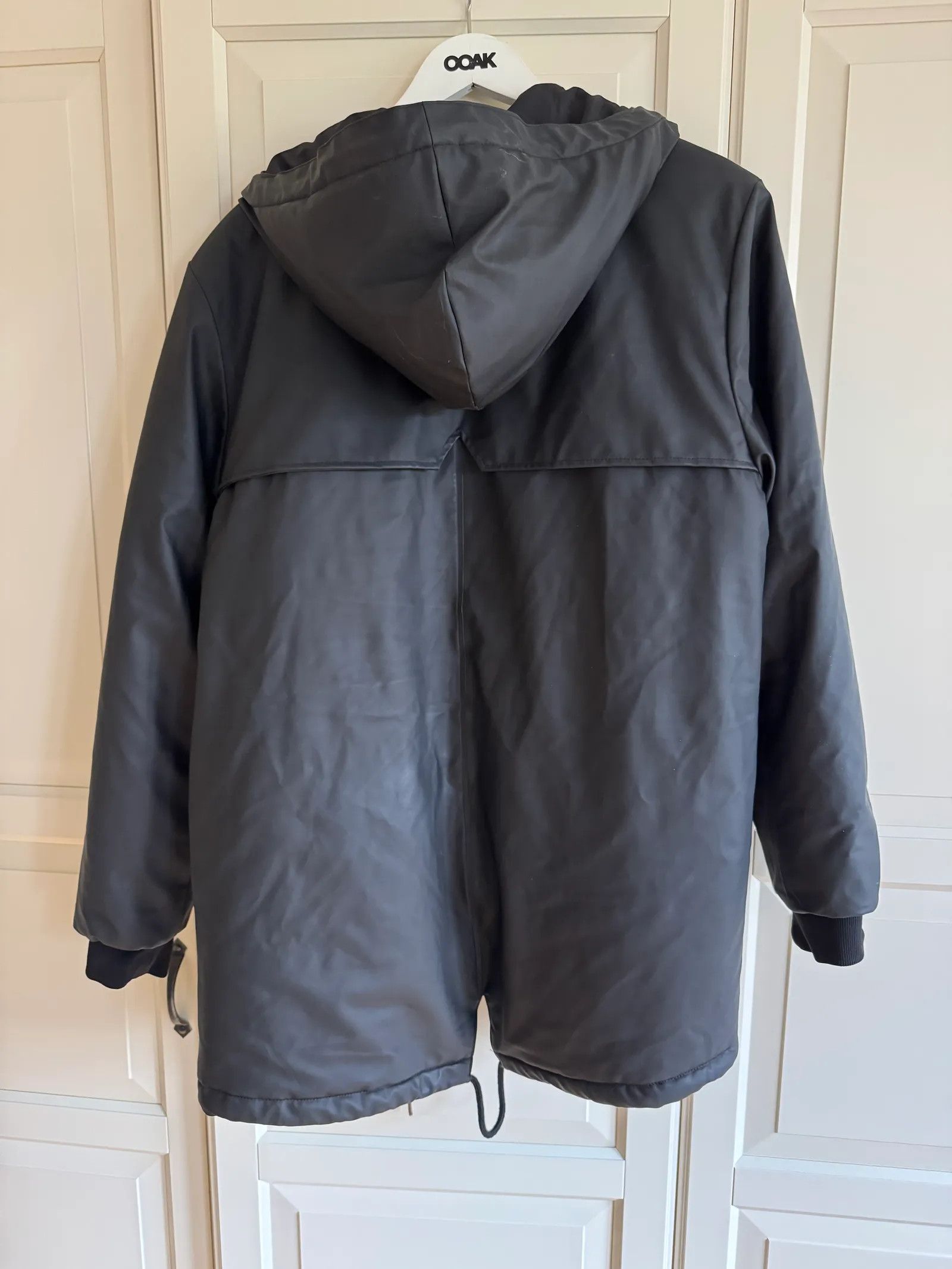Rains Rains N3 Parma Black Jacket Size S / US 4 / IT 40 - 4 Thumbnail