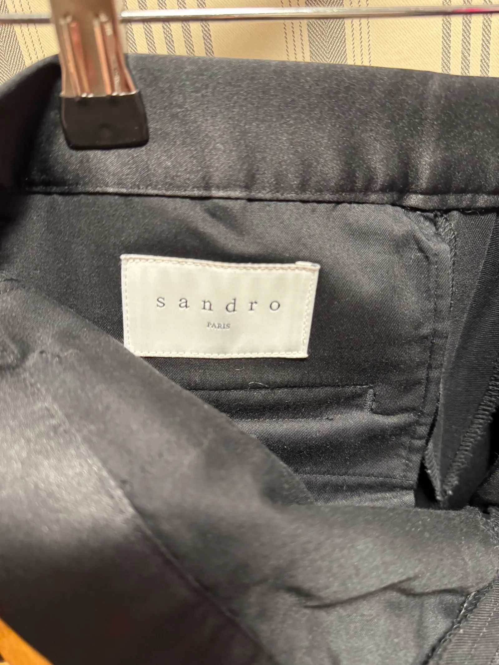 Sandro Sandro Paris Midjan i silke Pants Size 28" / US 6 / IT 42 - 2 Thumbnail