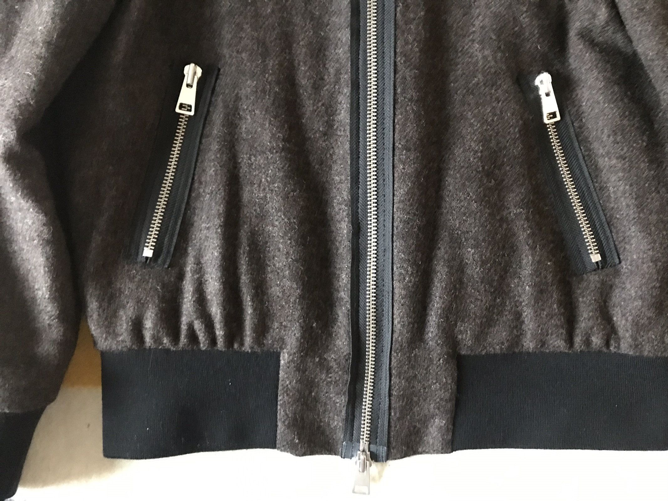 AMI AMI Paris FW15 Wool Bomber Jacket $550 retail Size US L / EU 52-54 / 3 - 5 Thumbnail