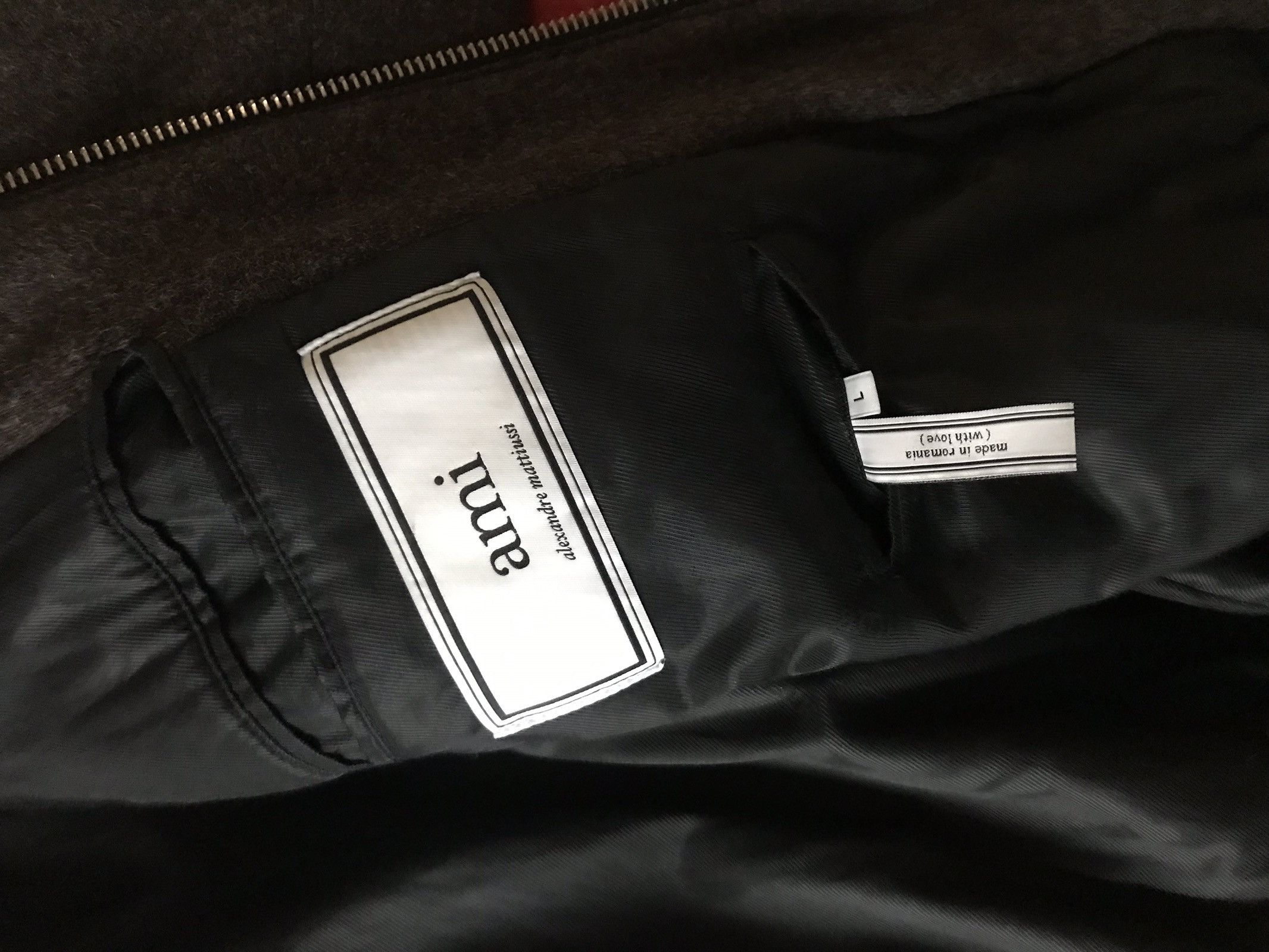 AMI AMI Paris FW15 Wool Bomber Jacket $550 retail Size US L / EU 52-54 / 3 - 4 Thumbnail