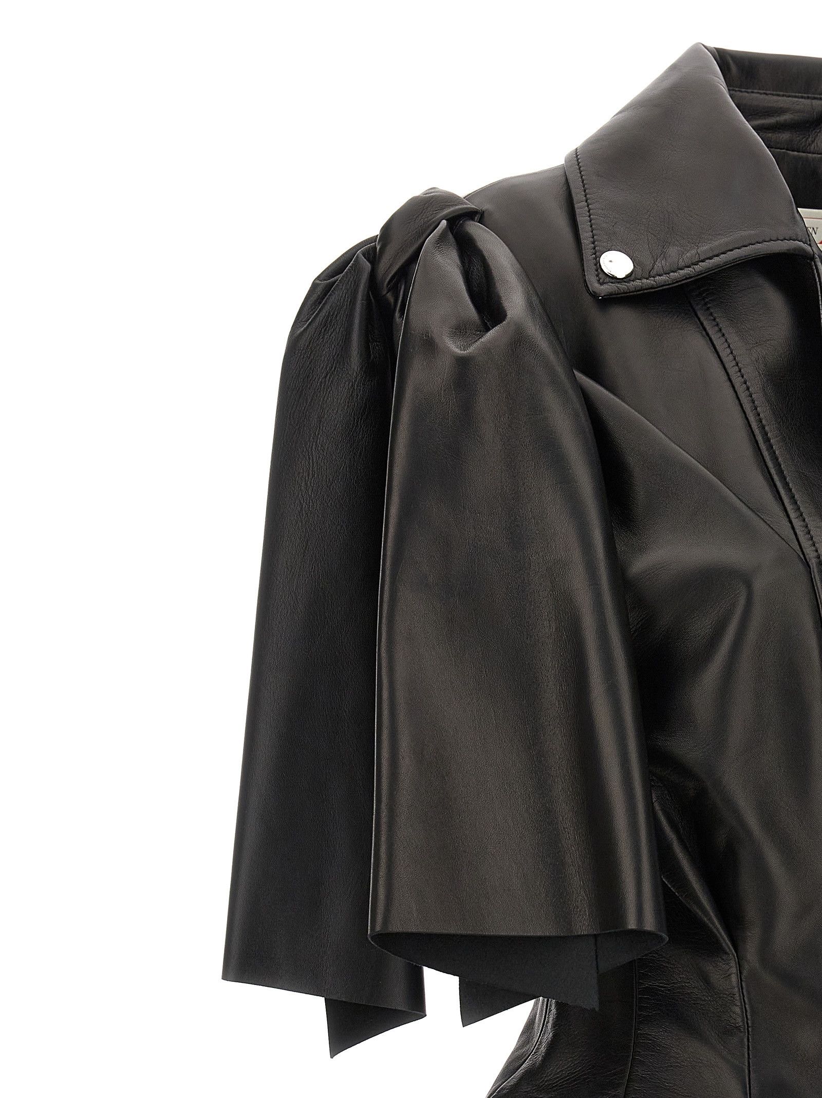 Alexander McQueen 'Bow Knot' Biker Vest Size XS / US 0-2 / IT 36-38 - 5 Thumbnail