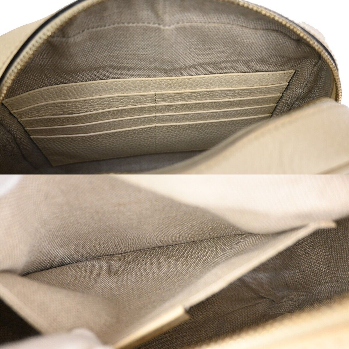 Gucci Bree Beige Canvas Shoulder Bag (Pre-Owned) Size ONE SIZE - 15 Thumbnail