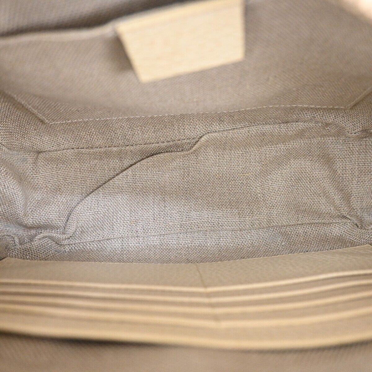 Gucci Bree Beige Canvas Shoulder Bag (Pre-Owned) Size ONE SIZE - 7 Thumbnail