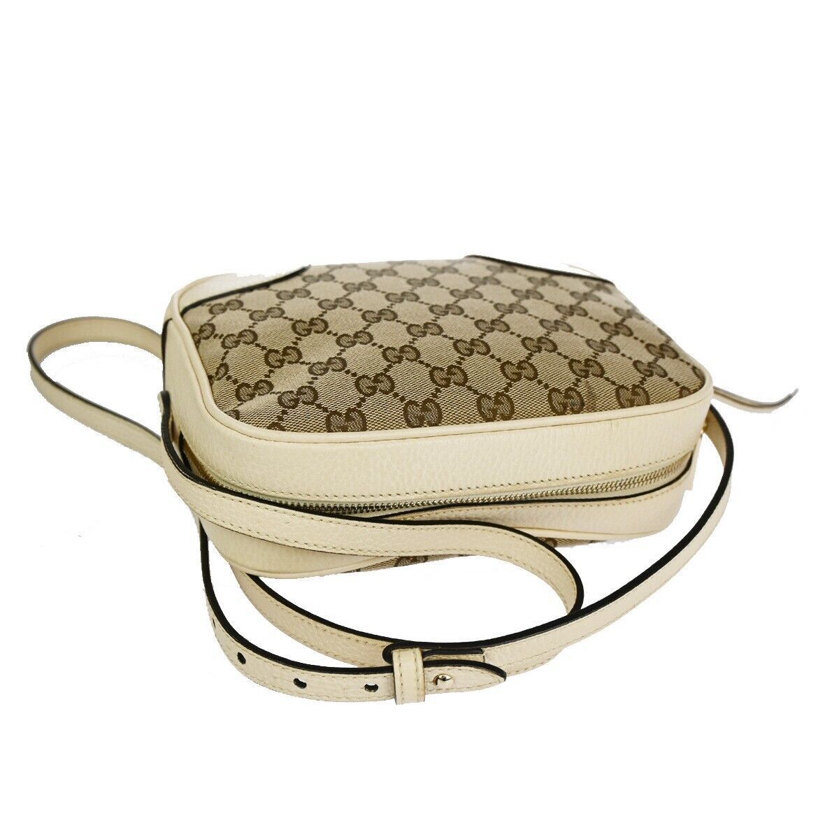 Gucci Bree Beige Canvas Shoulder Bag (Pre-Owned) Size ONE SIZE - 5 Thumbnail