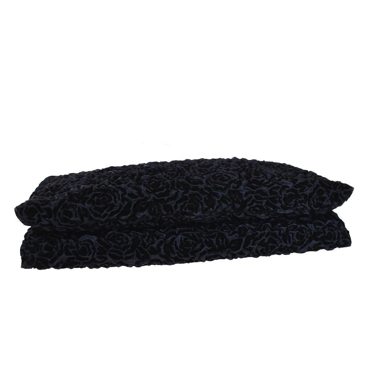 Dior Navy Velvet Clutch Bag (Pre-Owned) Size ONE SIZE - 12 Thumbnail