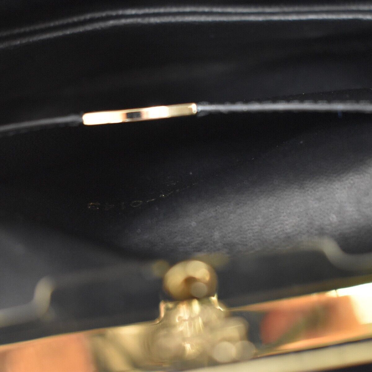 Dior Navy Velvet Clutch Bag (Pre-Owned) Size ONE SIZE - 13 Thumbnail