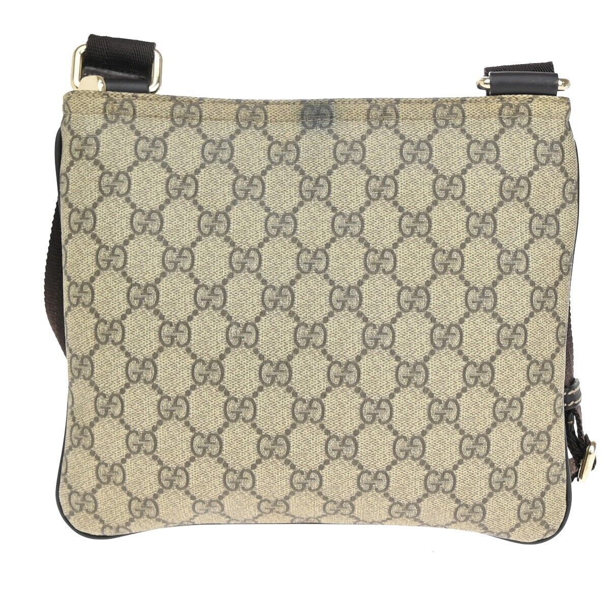 Gucci Brown Canvas Shoulder Bag (Pre-Owned) Size ONE SIZE - 2 Thumbnail