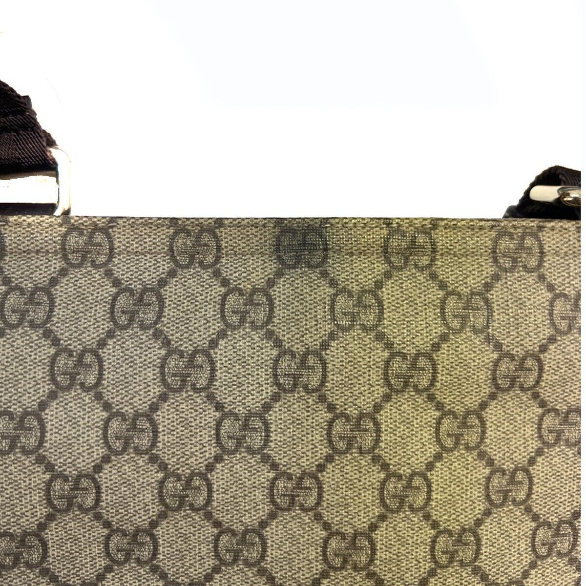 Gucci Brown Canvas Shoulder Bag (Pre-Owned) Size ONE SIZE - 16 Thumbnail