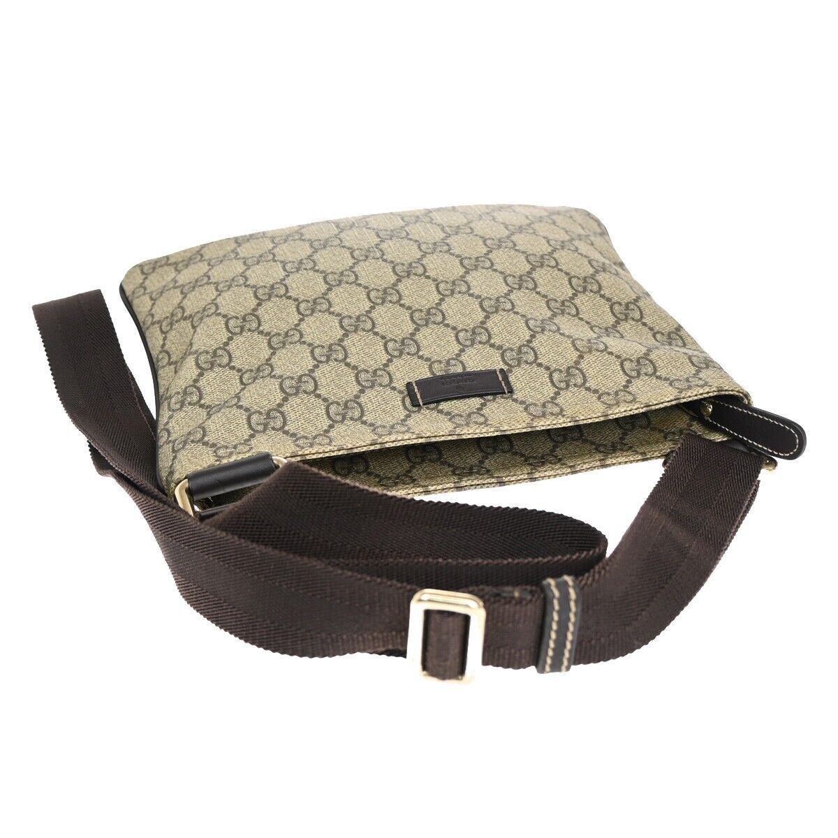 Gucci Brown Canvas Shoulder Bag (Pre-Owned) Size ONE SIZE - 5 Thumbnail