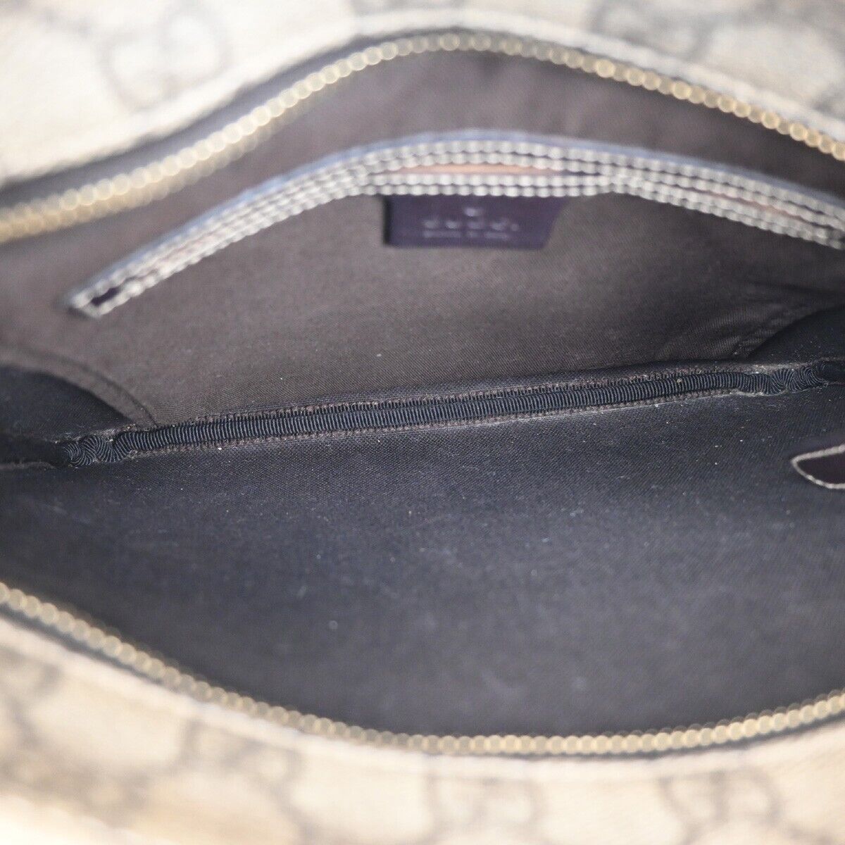 Gucci Brown Canvas Shoulder Bag (Pre-Owned) Size ONE SIZE - 10 Thumbnail