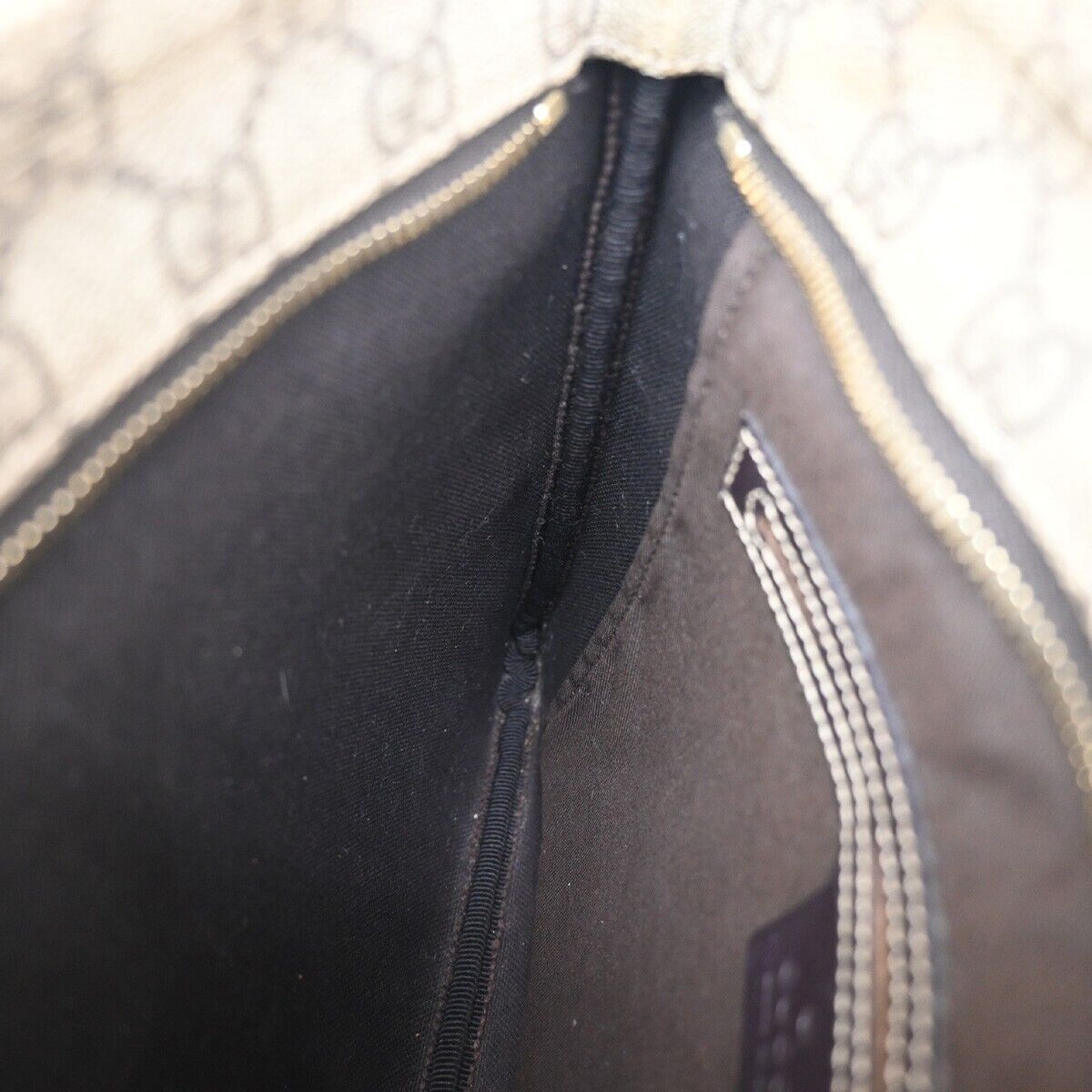 Gucci Brown Canvas Shoulder Bag (Pre-Owned) Size ONE SIZE - 15 Thumbnail