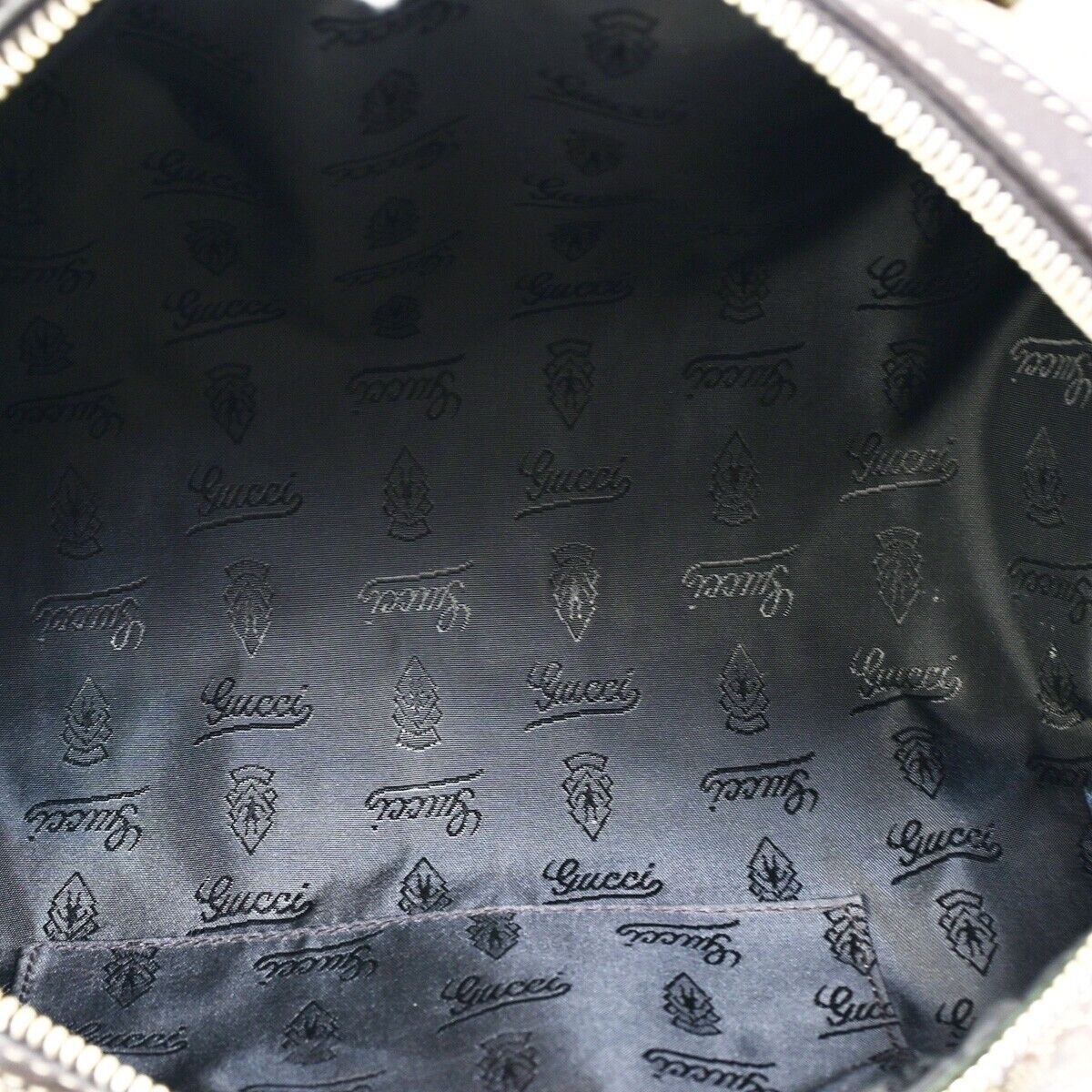 Gucci Gg Crystal Beige Canvas Handbag (Pre-Owned) Size ONE SIZE - 7 Thumbnail