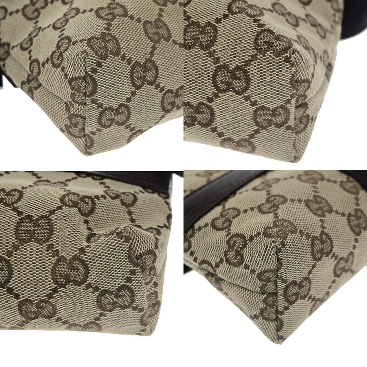 Gucci Beige Canvas Shoulder Bag (Pre-Owned) Size ONE SIZE - 5 Thumbnail