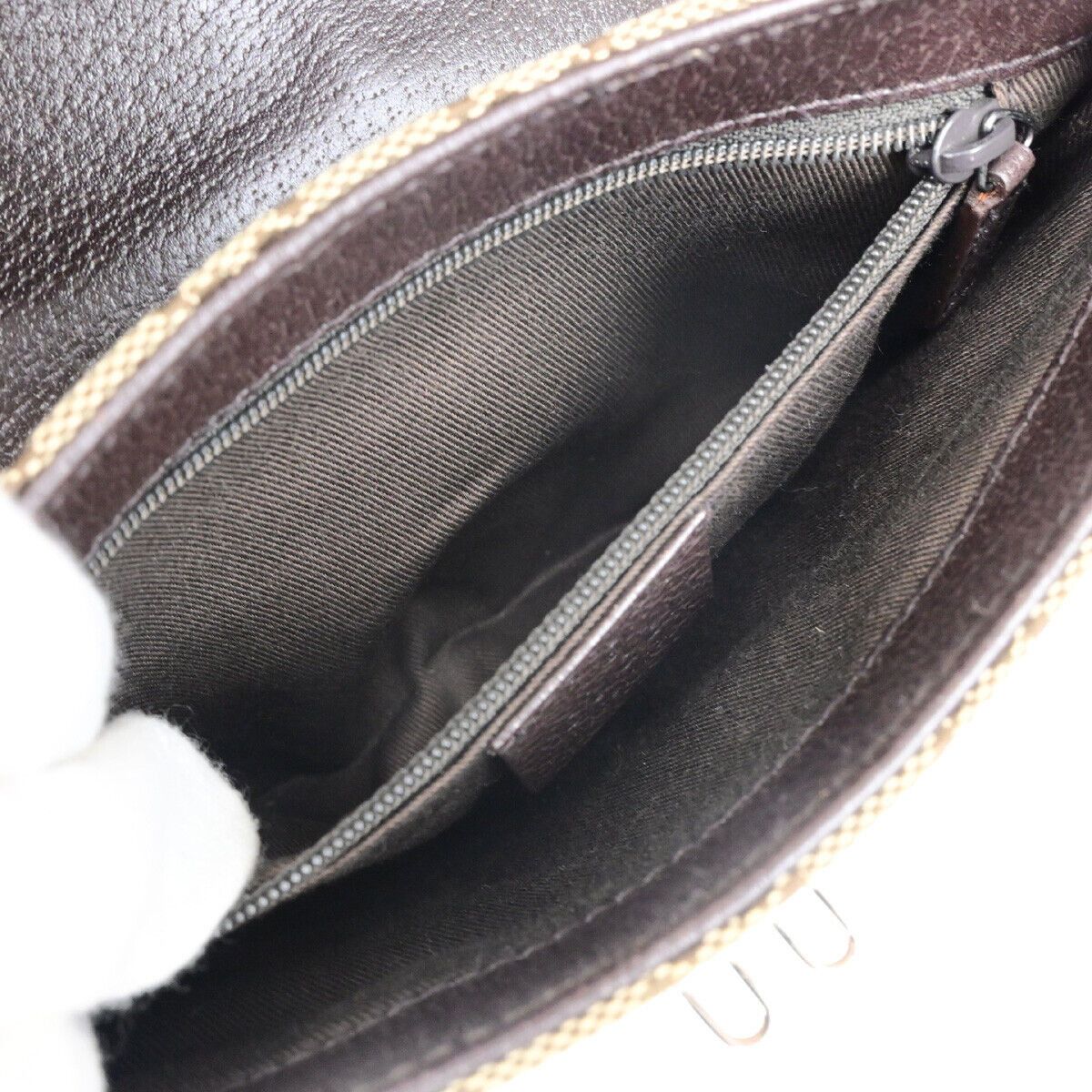 Gucci Beige Canvas Shoulder Bag (Pre-Owned) Size ONE SIZE - 10 Thumbnail