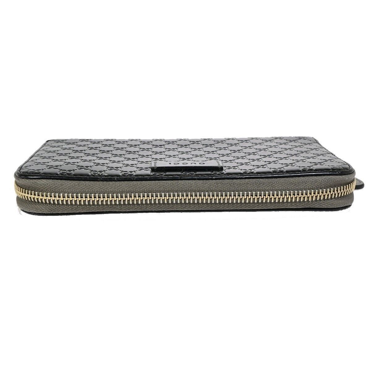 Gucci Gg Imprimé Black Leather Wallet (Pre-Owned) Size ONE SIZE - 5 Thumbnail