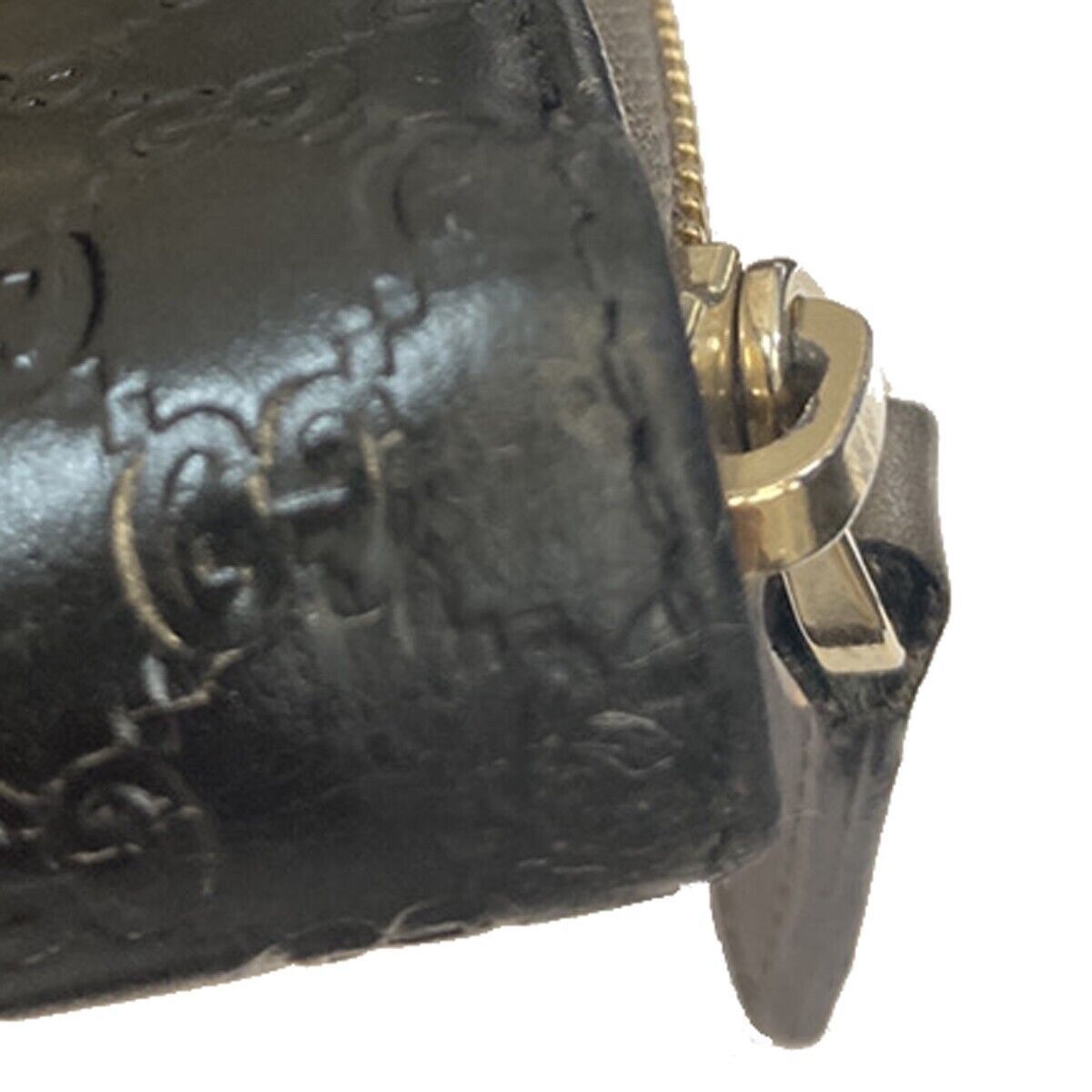 Gucci Gg Imprimé Black Leather Wallet (Pre-Owned) Size ONE SIZE - 14 Thumbnail
